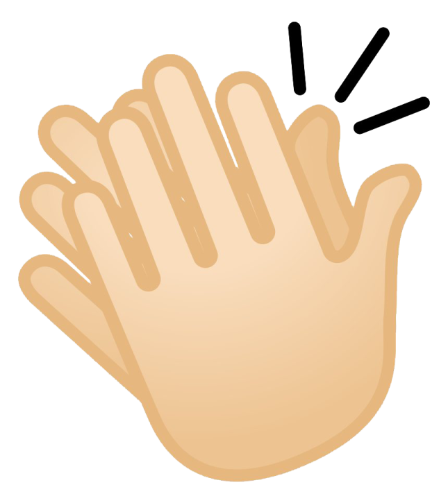 a person's hand with two fingers extended