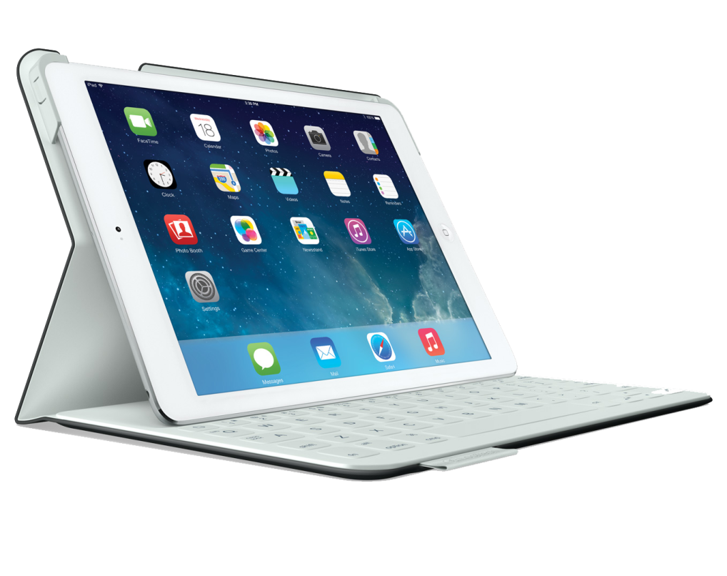 the ipad keyboard is shown in this image