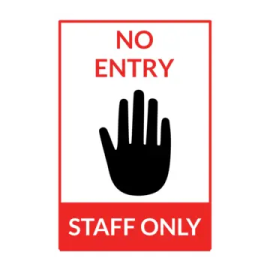 no entry sign