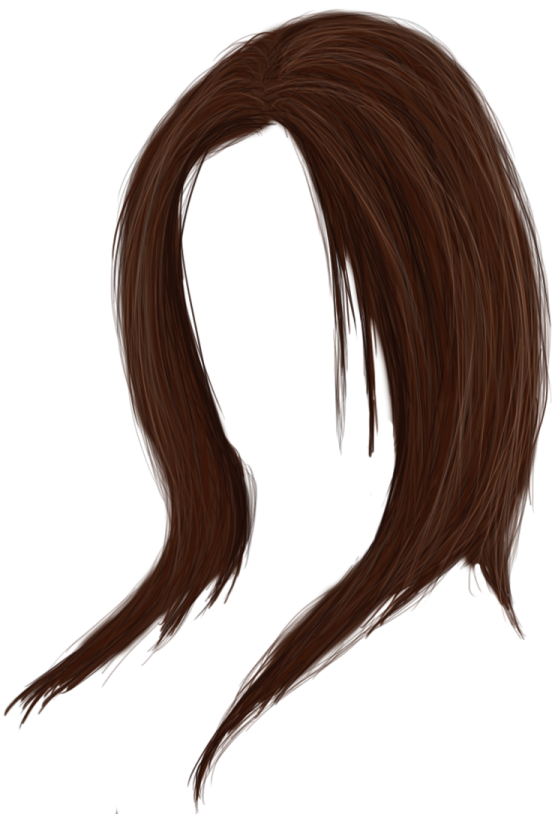 a drawing of a woman's hair