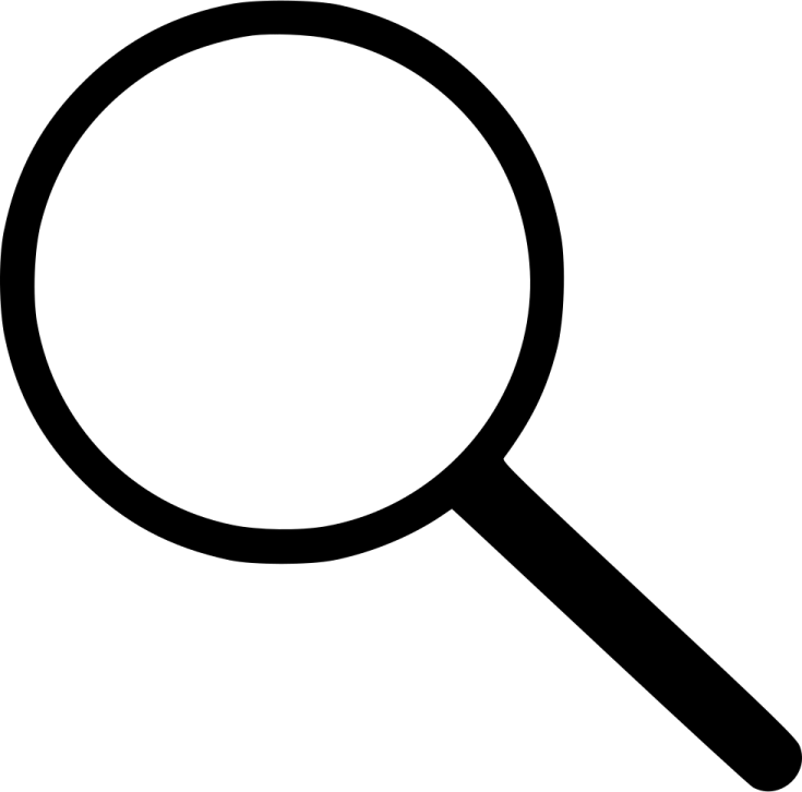 a black and white image of a magni