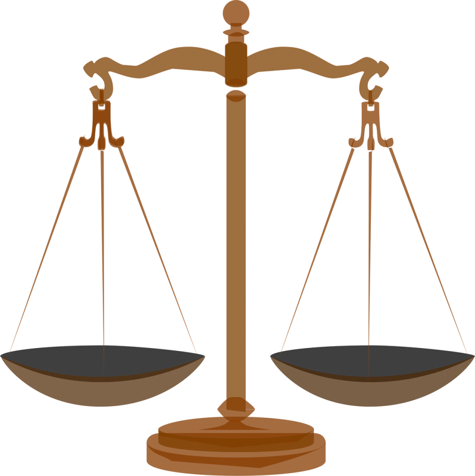 an image of a balance scale