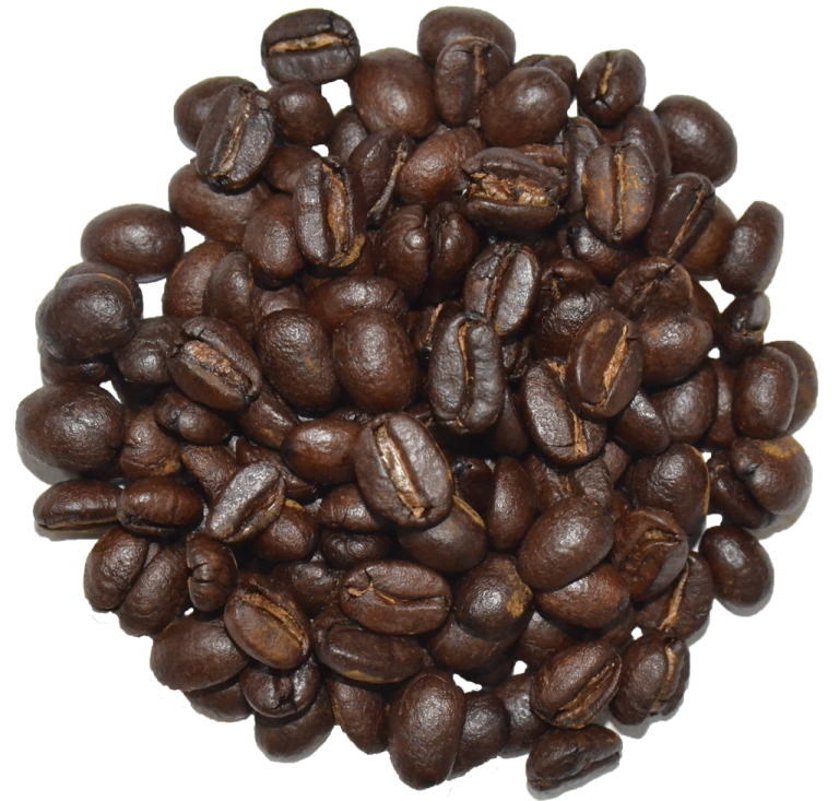 a pile of coffee beans