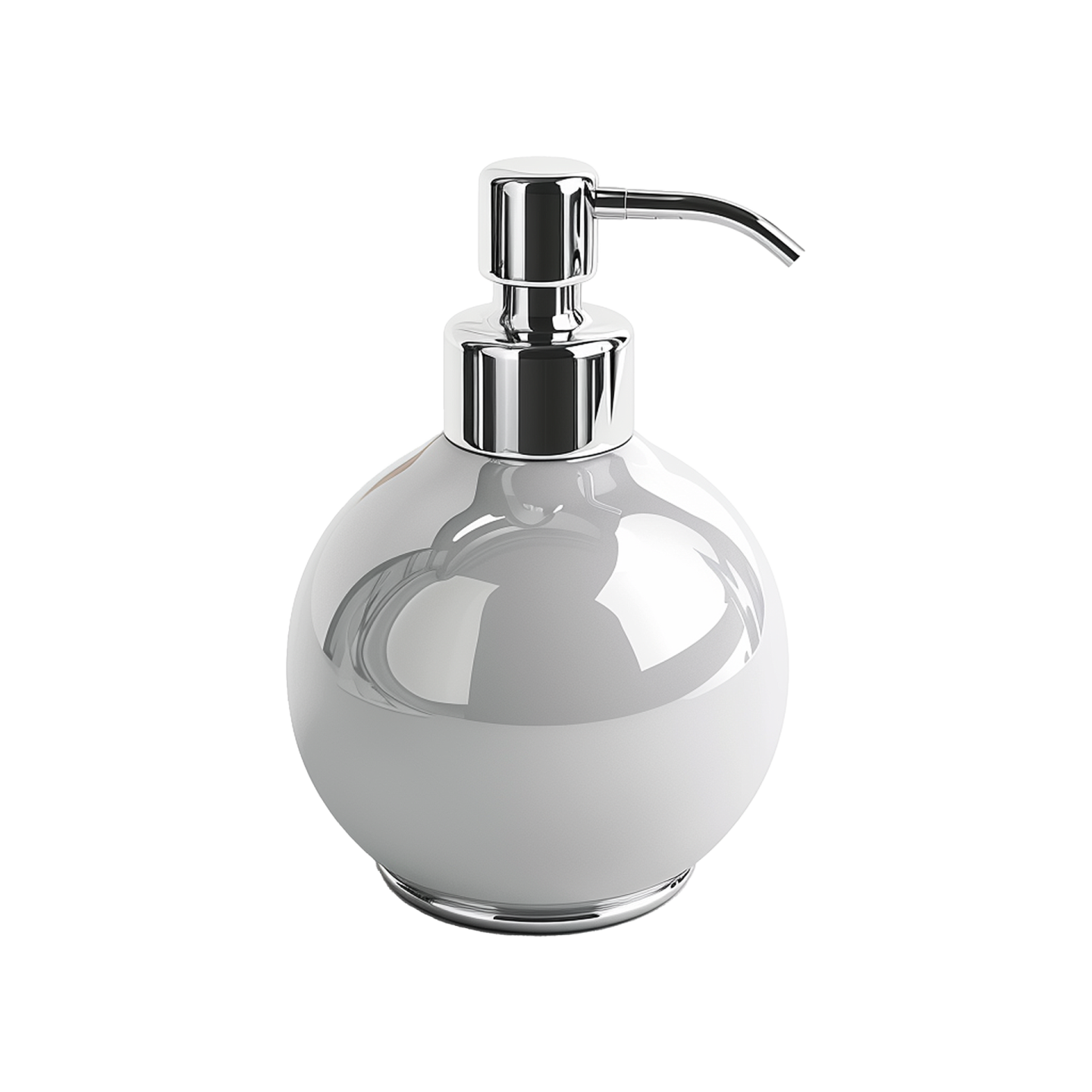 a soap dispenser on a white background