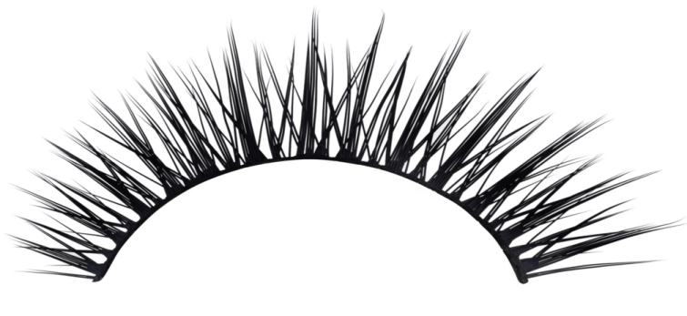 a close up view of a pair of false eyelashes