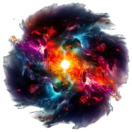 an image of a colorful explosion