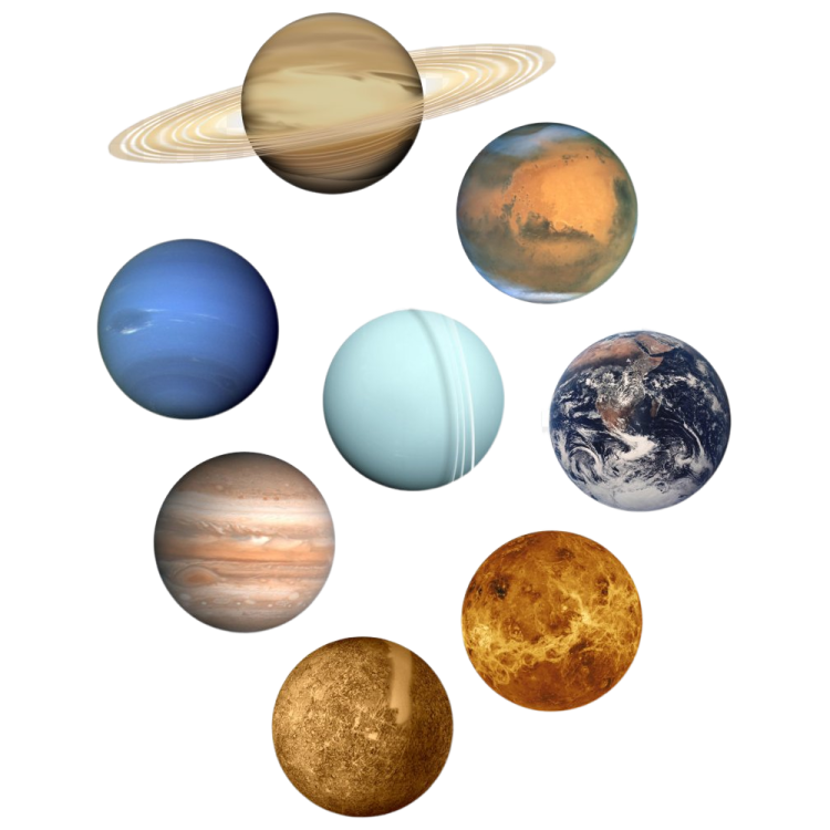 an image of the planets