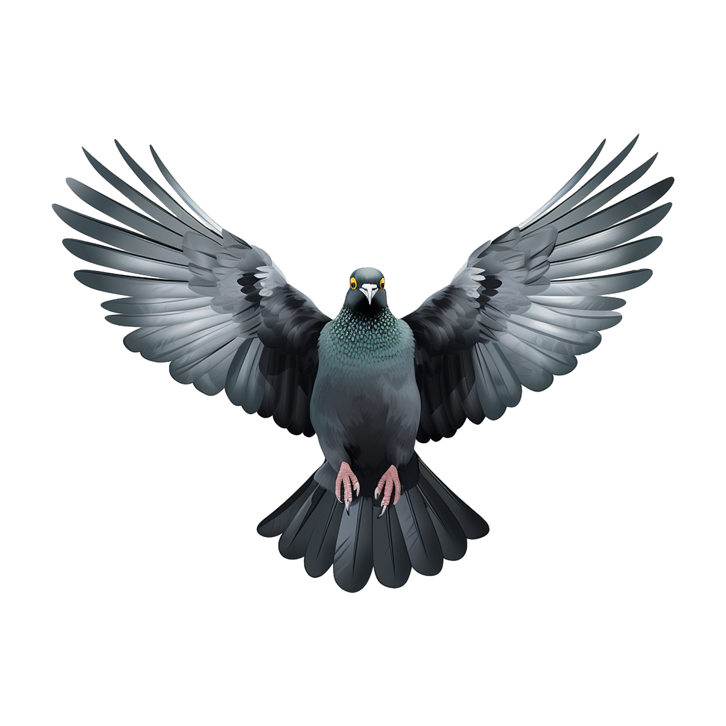 a bird that is flying in the air