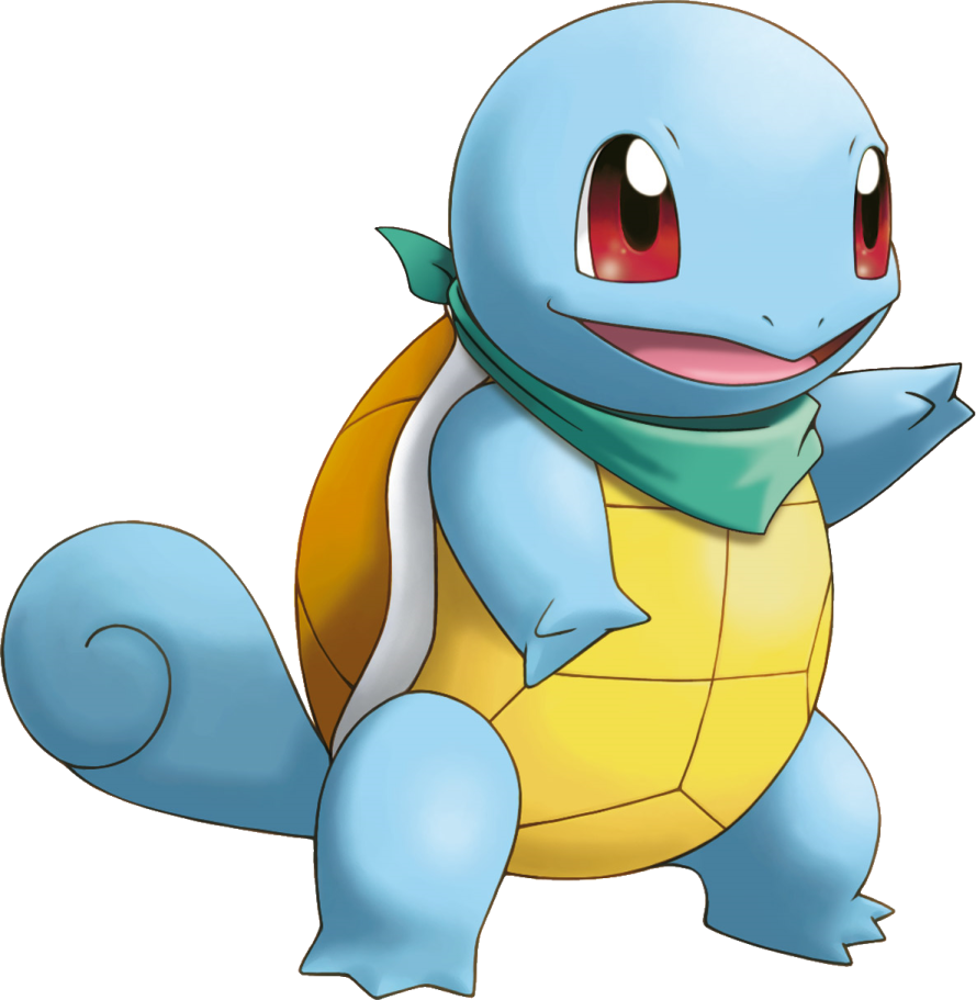 a drawing of a pokemon with a scarf around its neck