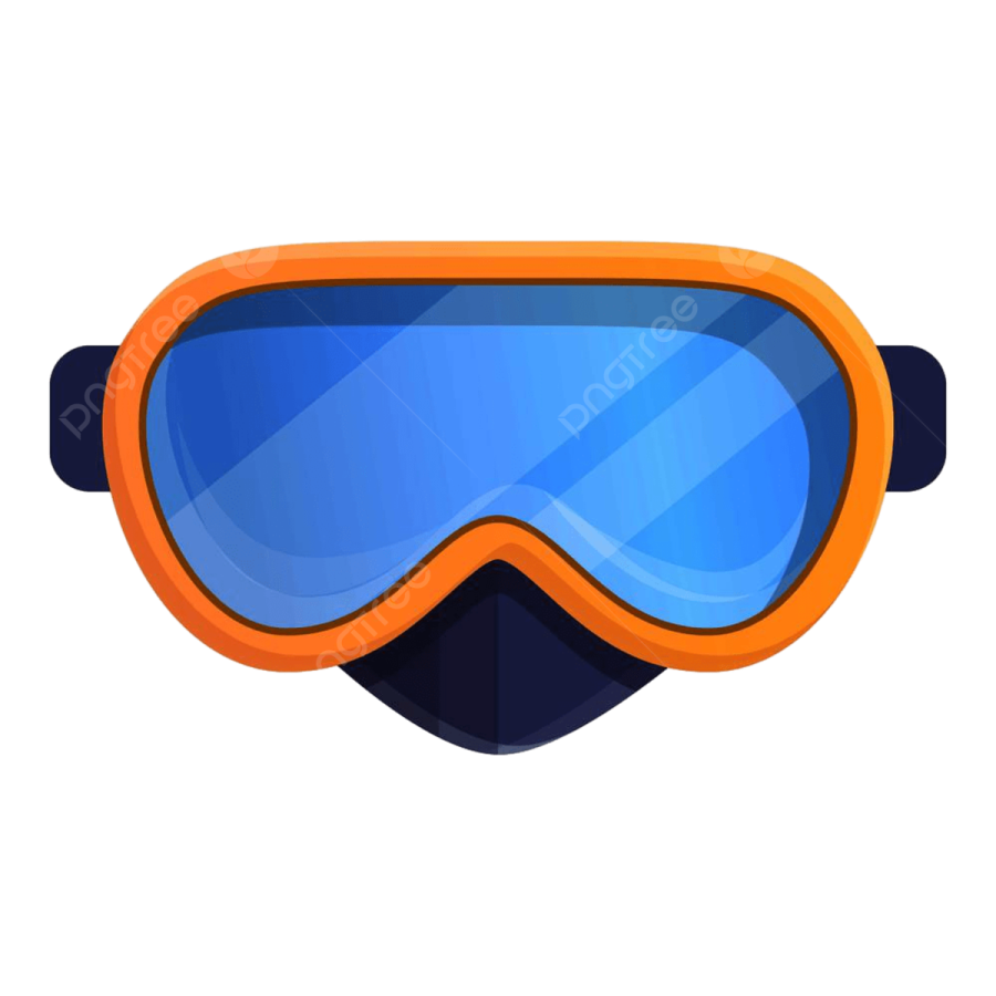 a pair of ski goggles