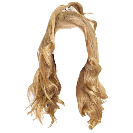 a woman with long blonde hair