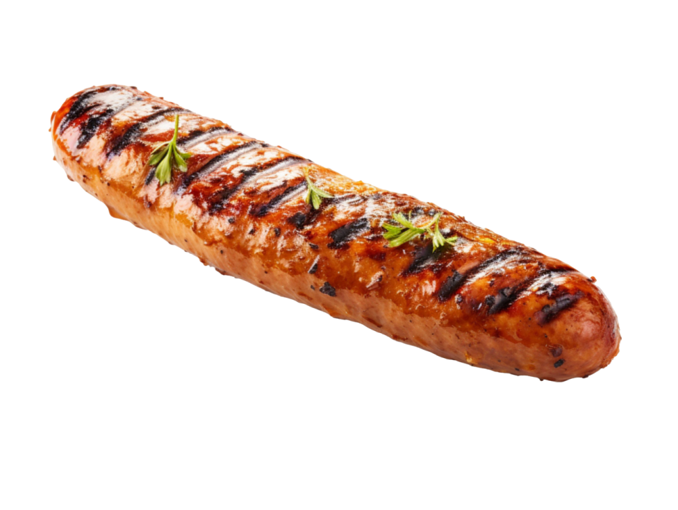 a piece of meat on a white background
