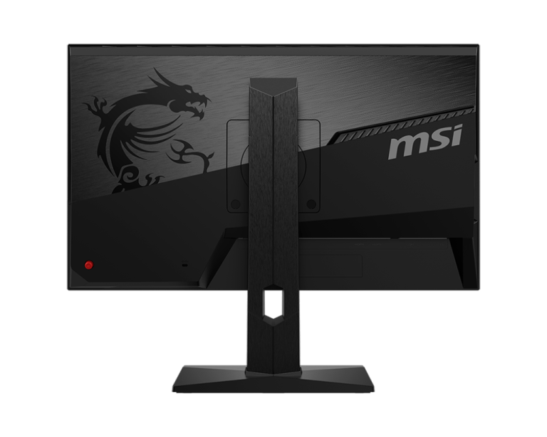 a computer monitor on a white background