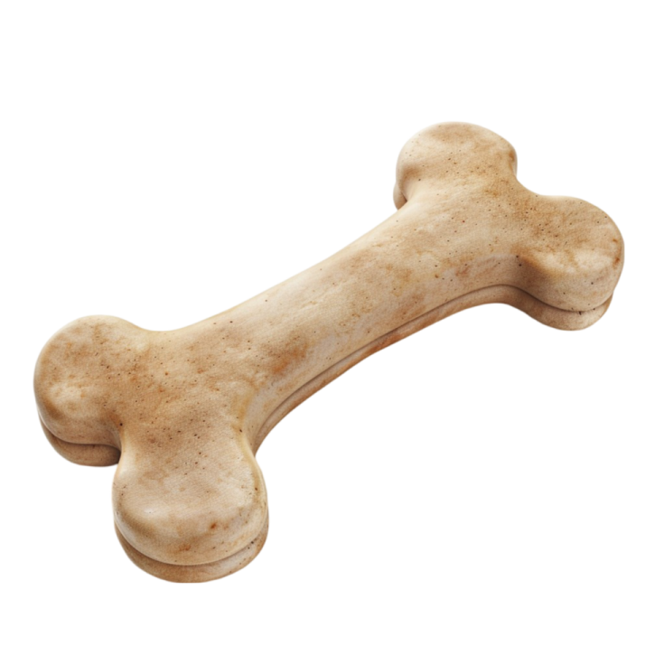 A bone on a white background