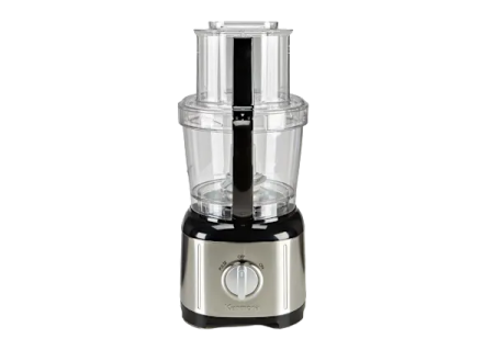 a food processor on a white background