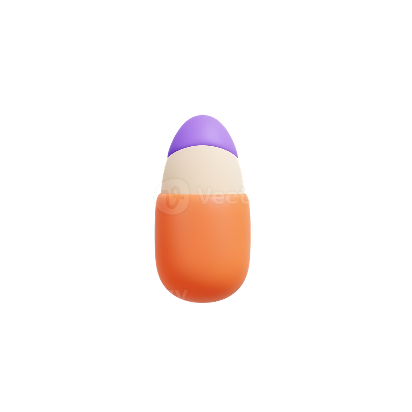 an egg on a white background