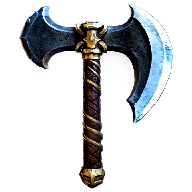 an image of a large axe on a white background