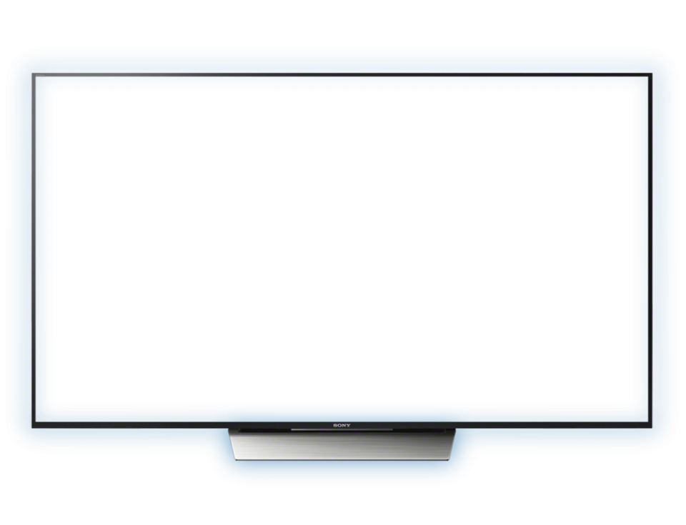 a flat screen tv on a white background