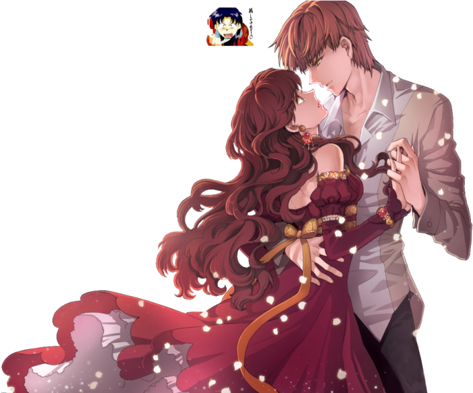 a man and a woman hugging in the snow