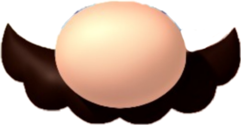 an egg with wings on top of it