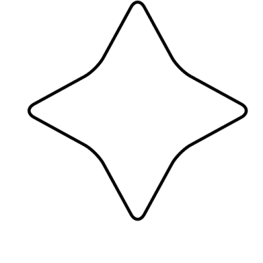 a black and white image of a star