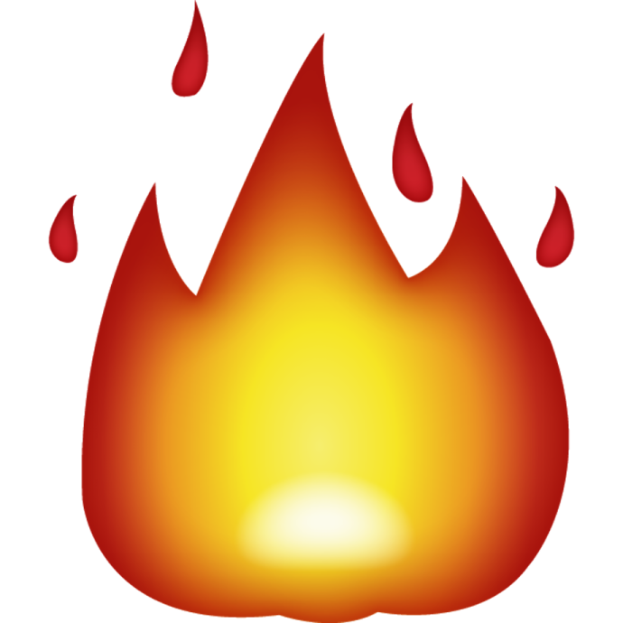 a fire with red and yellow flames