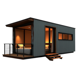 a rendering of a tiny house