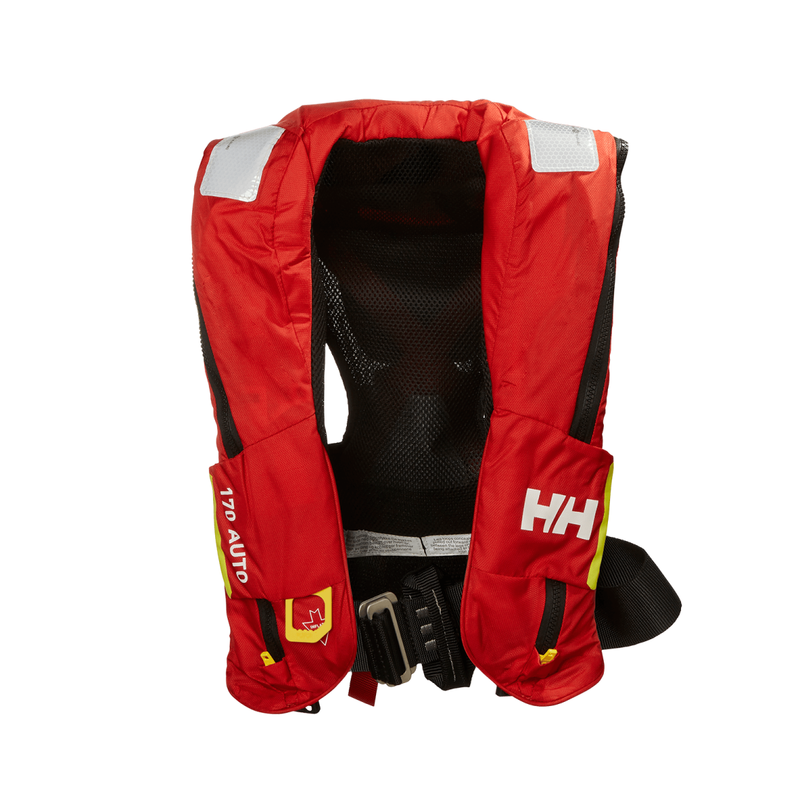 a life jacket on a white background