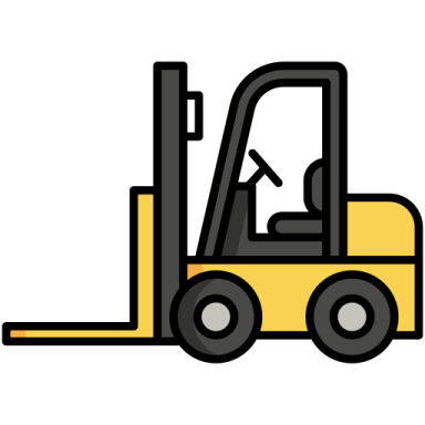 a fork truck icon