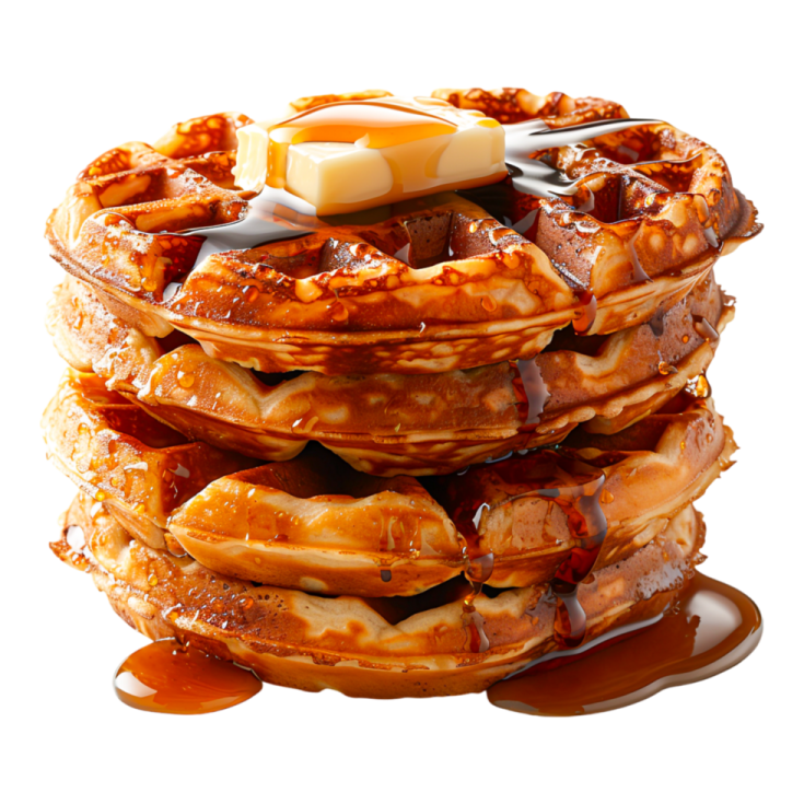 a stack of pancakes