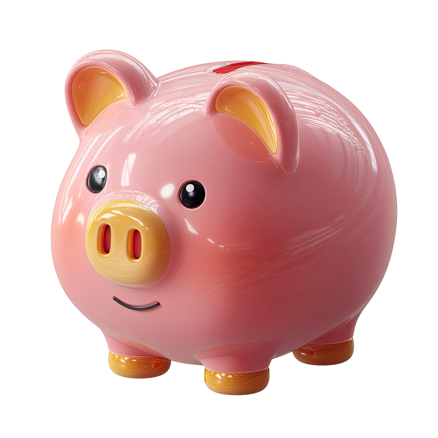 a pink pig toy