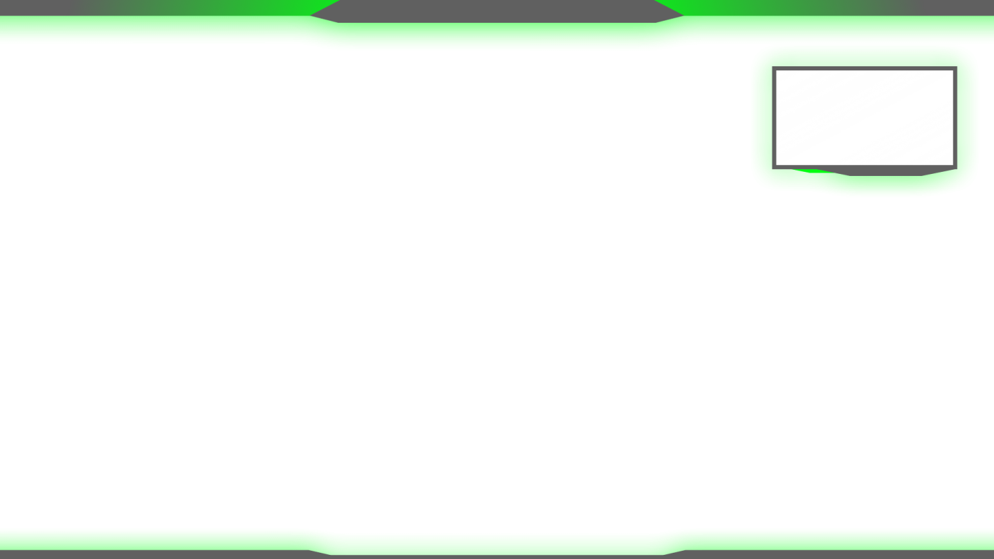 a computer screen with a green glow on it