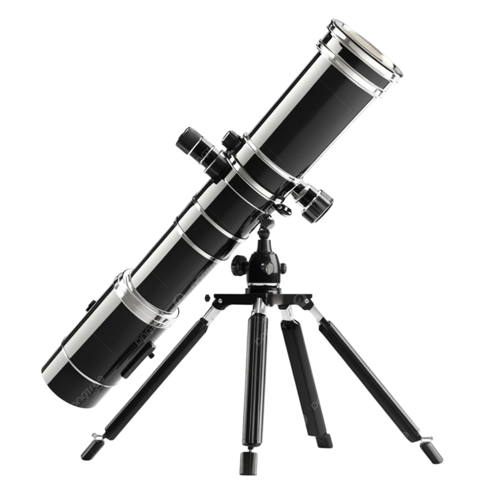 a telescope on a tripod stand