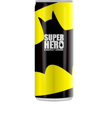 a can of super energy drink