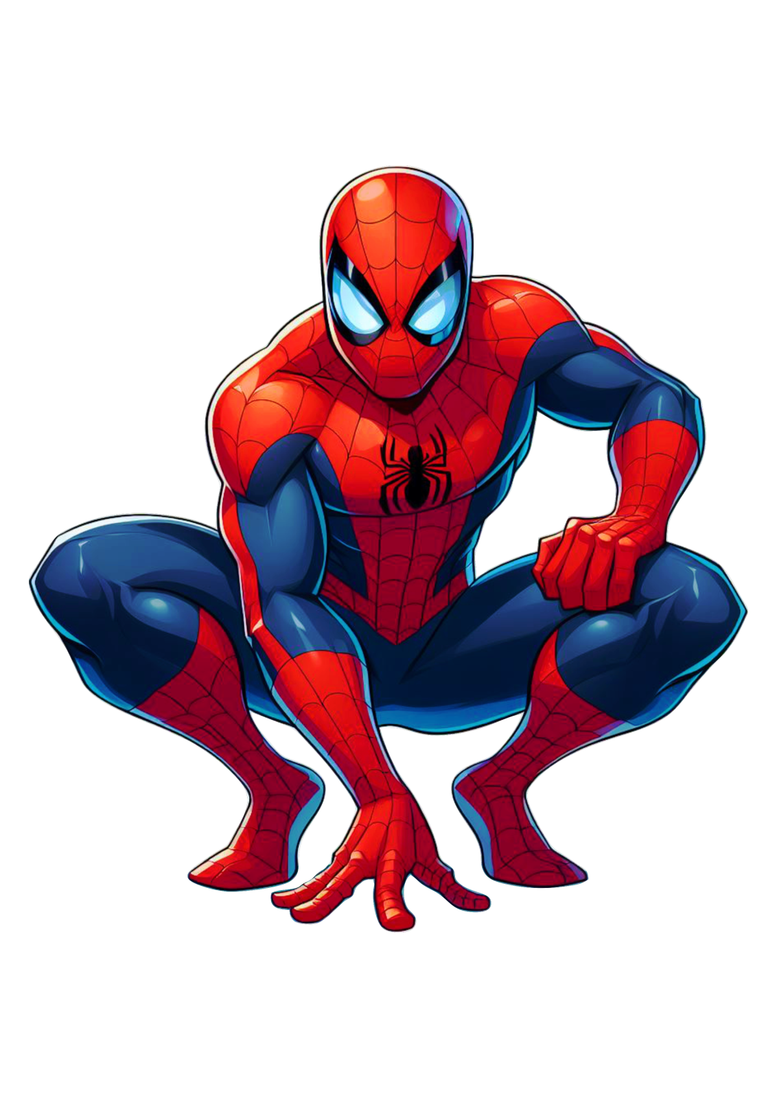 a drawing of the amazing spider