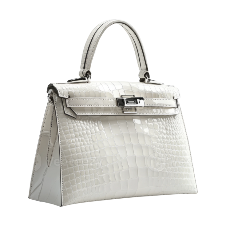 a white hermes hermes handbag