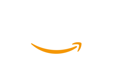 the amazon logo on a white background