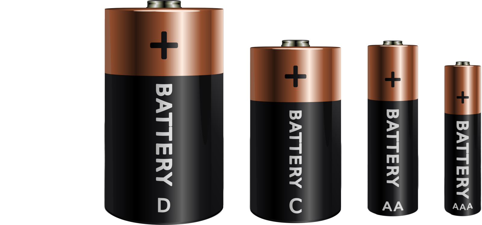 a group of batteries