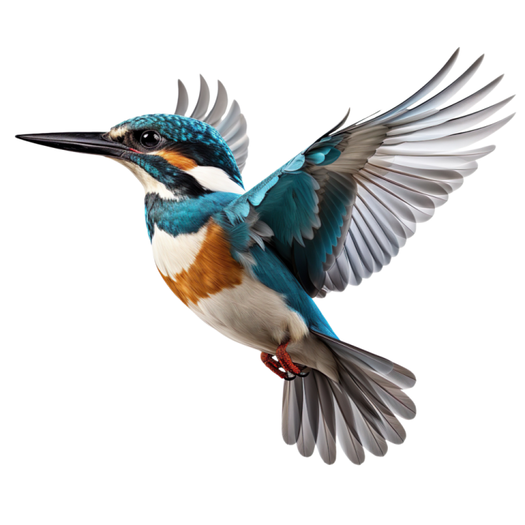 a bird that is flying in the air
