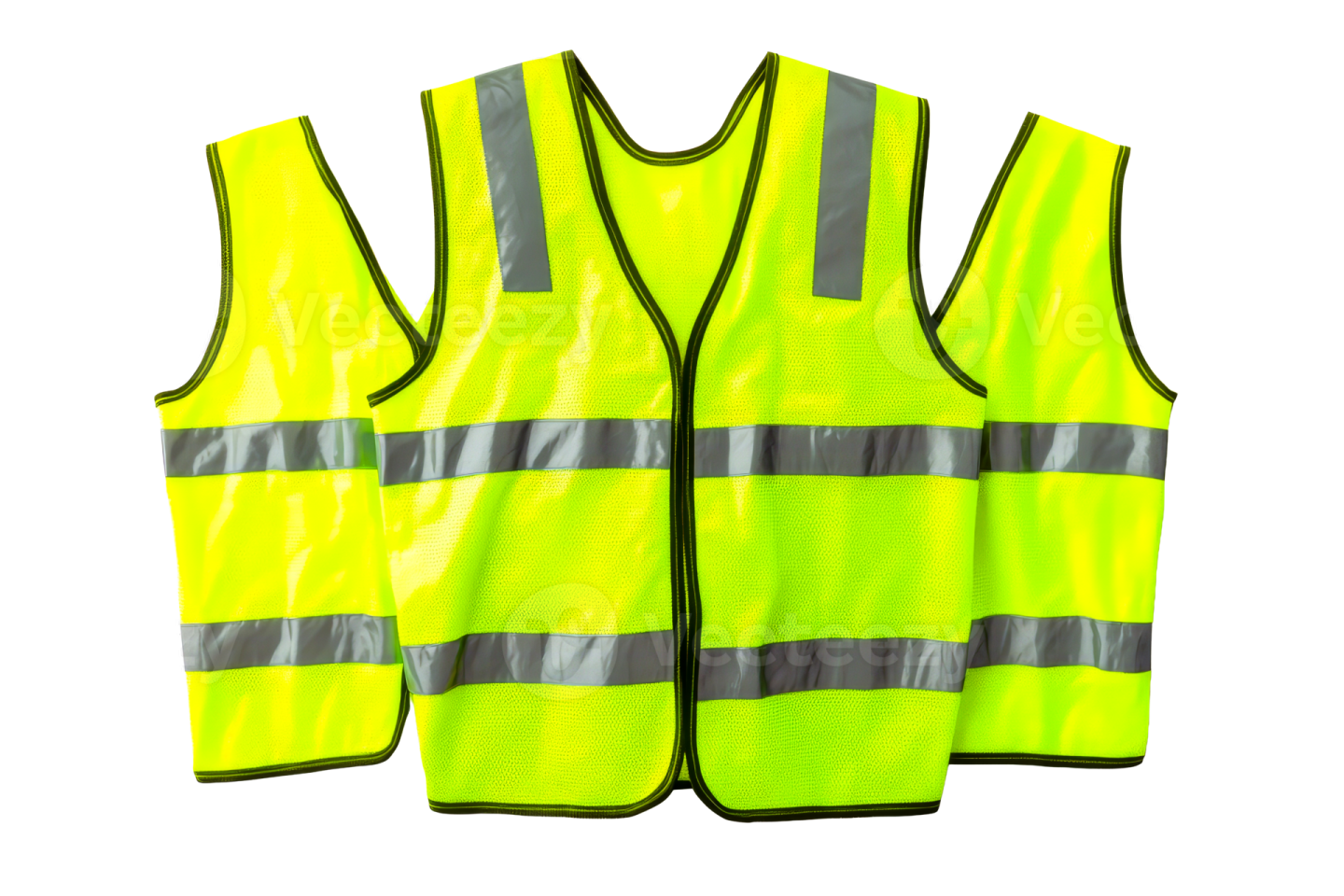 a pair of safety vests