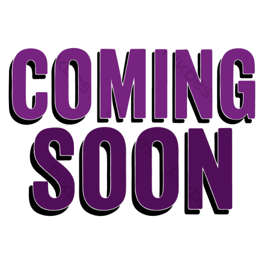 a purple and black text that reads coming soon