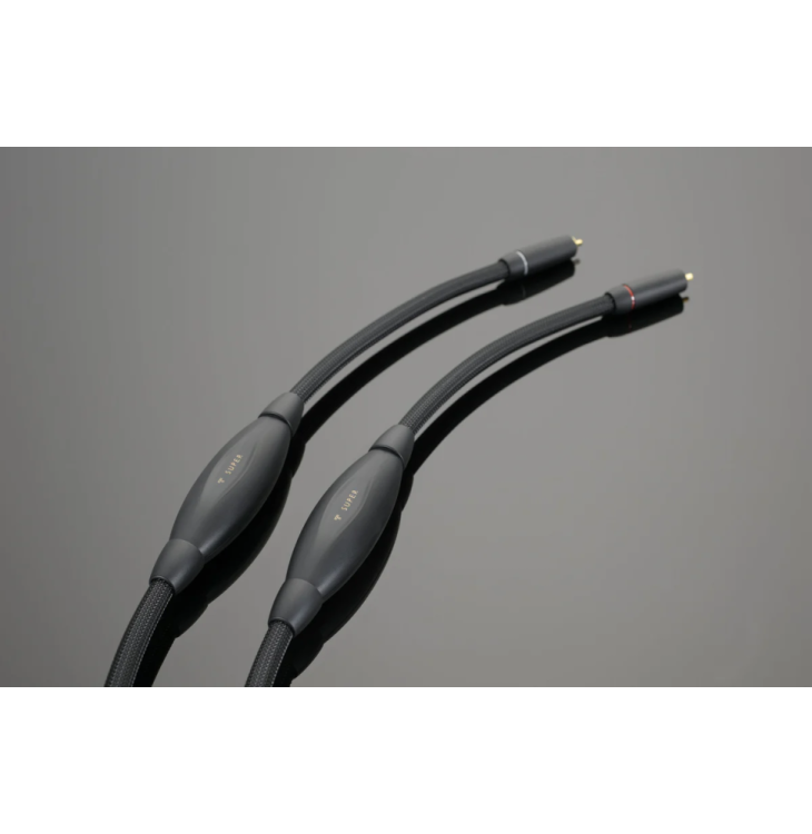 a pair of cables on a gray background