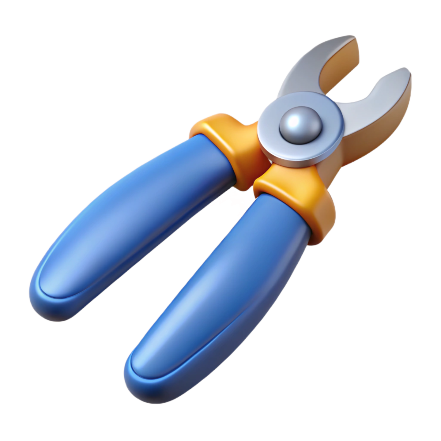 a pair of pliers on a white background