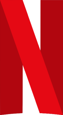 the letter n in red and white