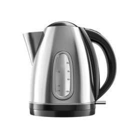 an electric kettle on a white background