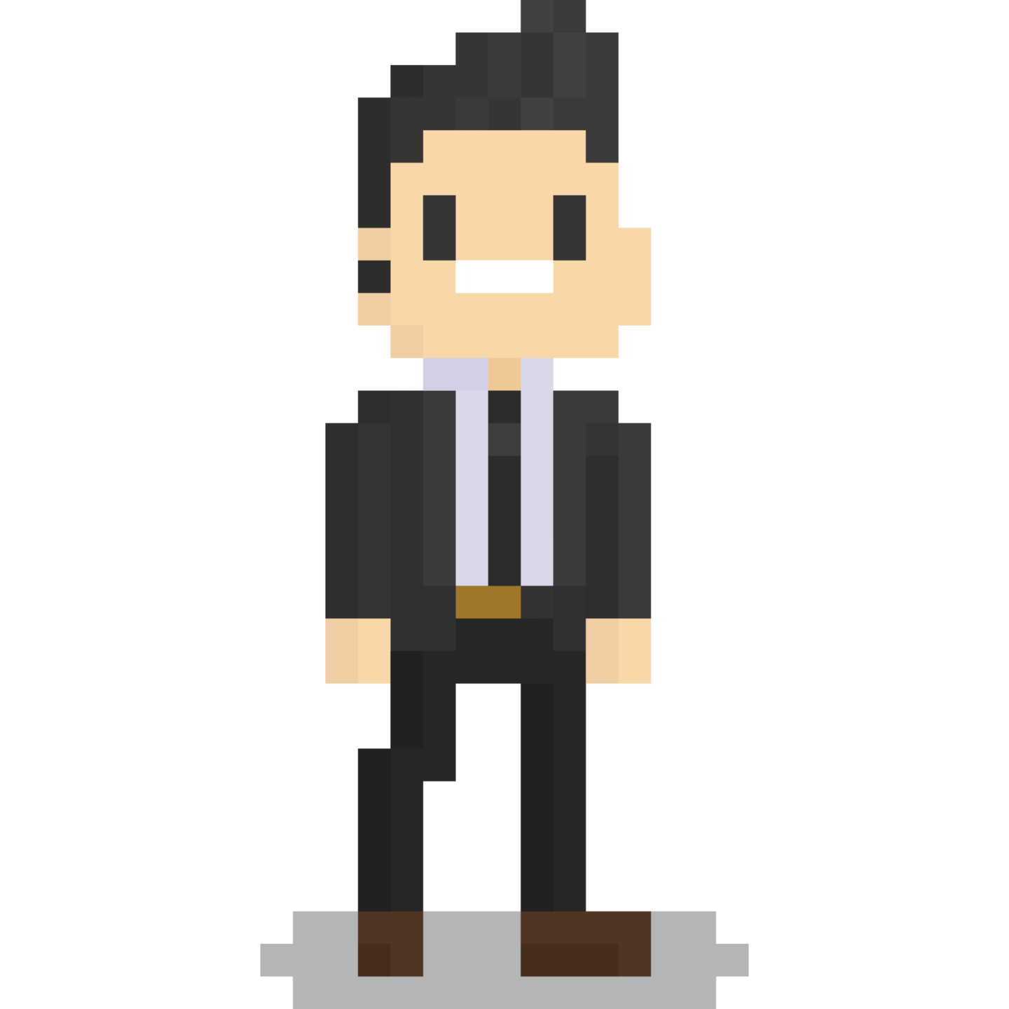 a man in a suit and tie