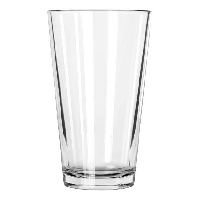 a shot glass on a white background