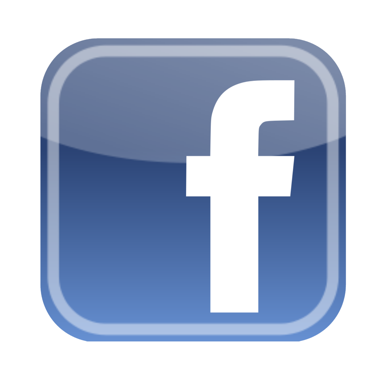 a blue button with the facebook logo on it