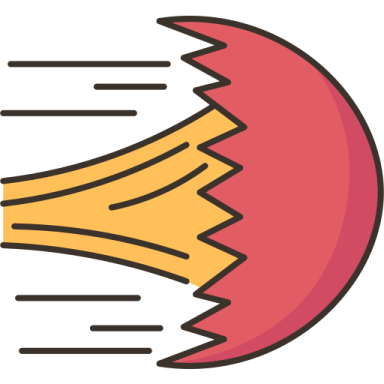an image of a bird's head with its beak open