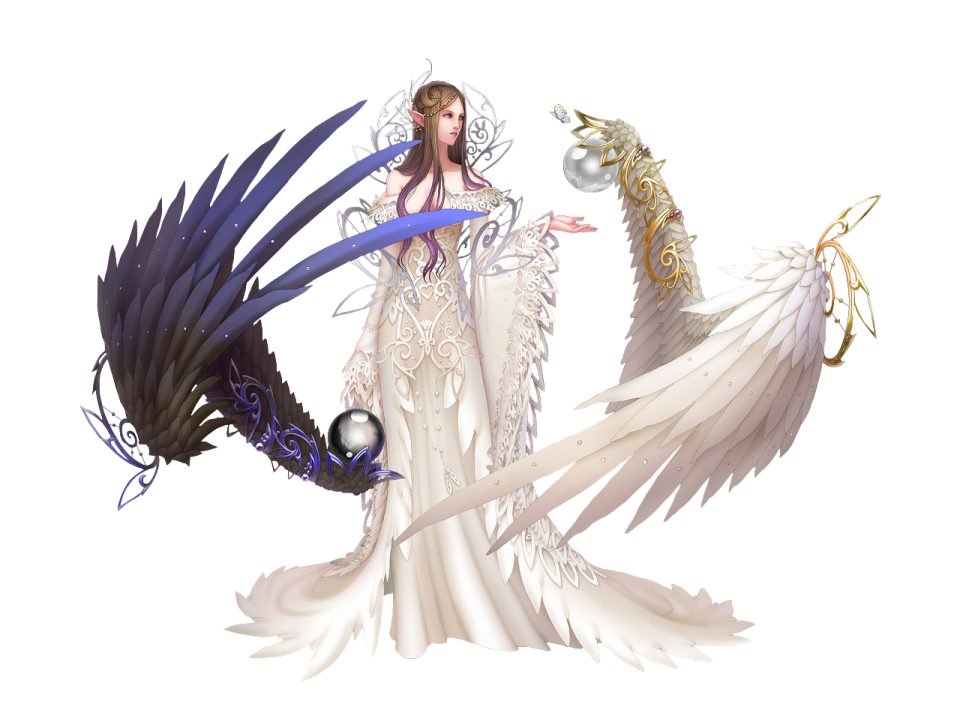 a woman in a white dress holding a dragon